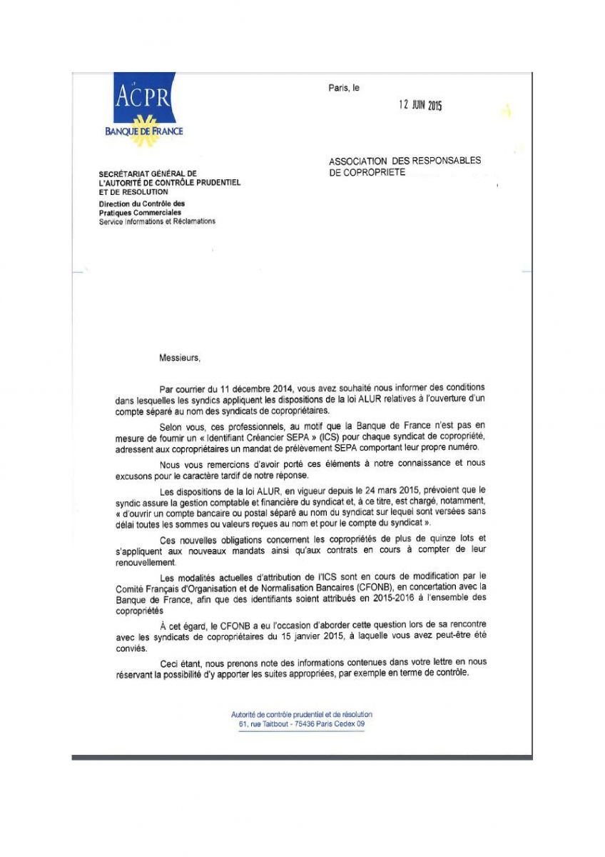 Autorité De Contrôle Prudentiel Et De Résolution